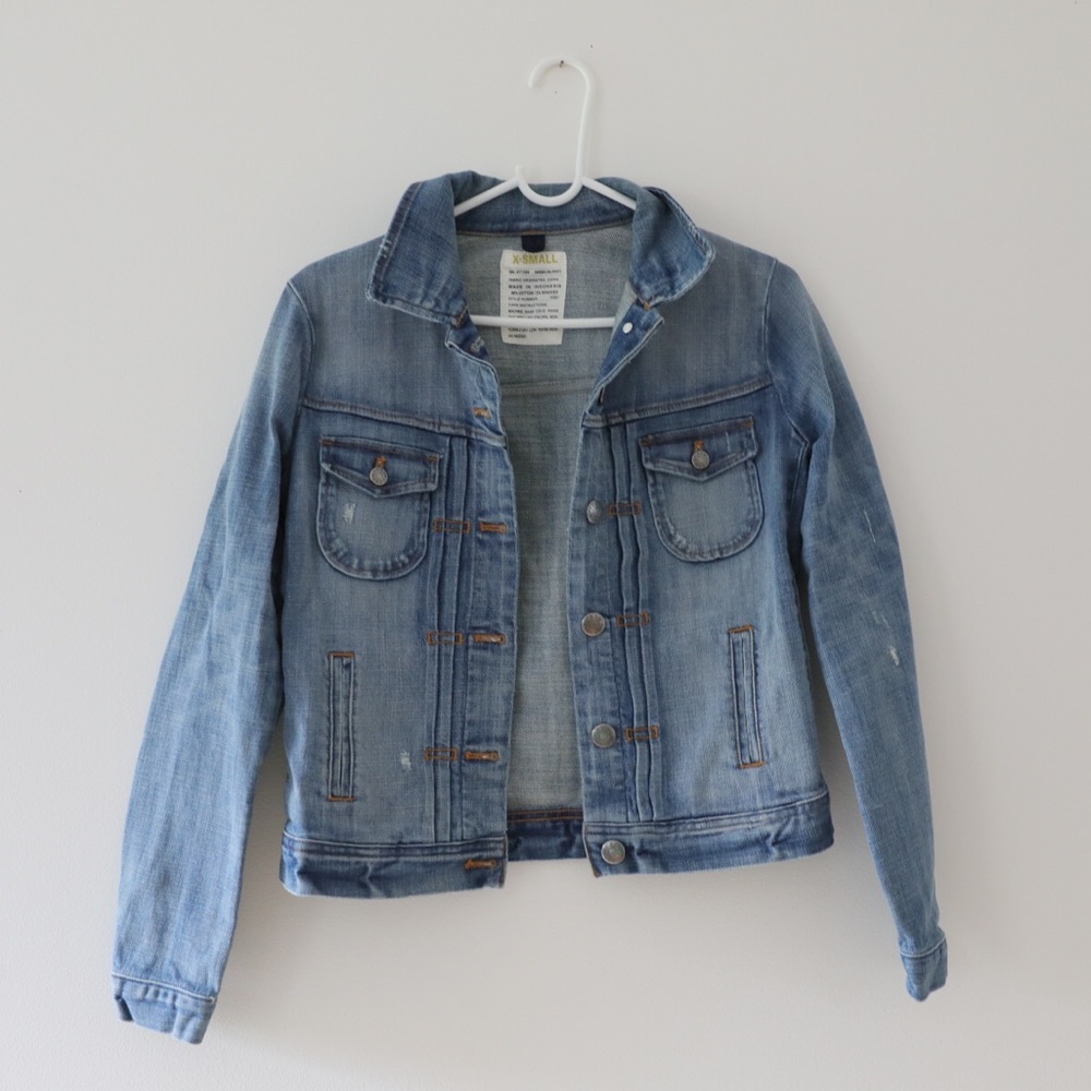 J. CREW Jean Jacket (XS)